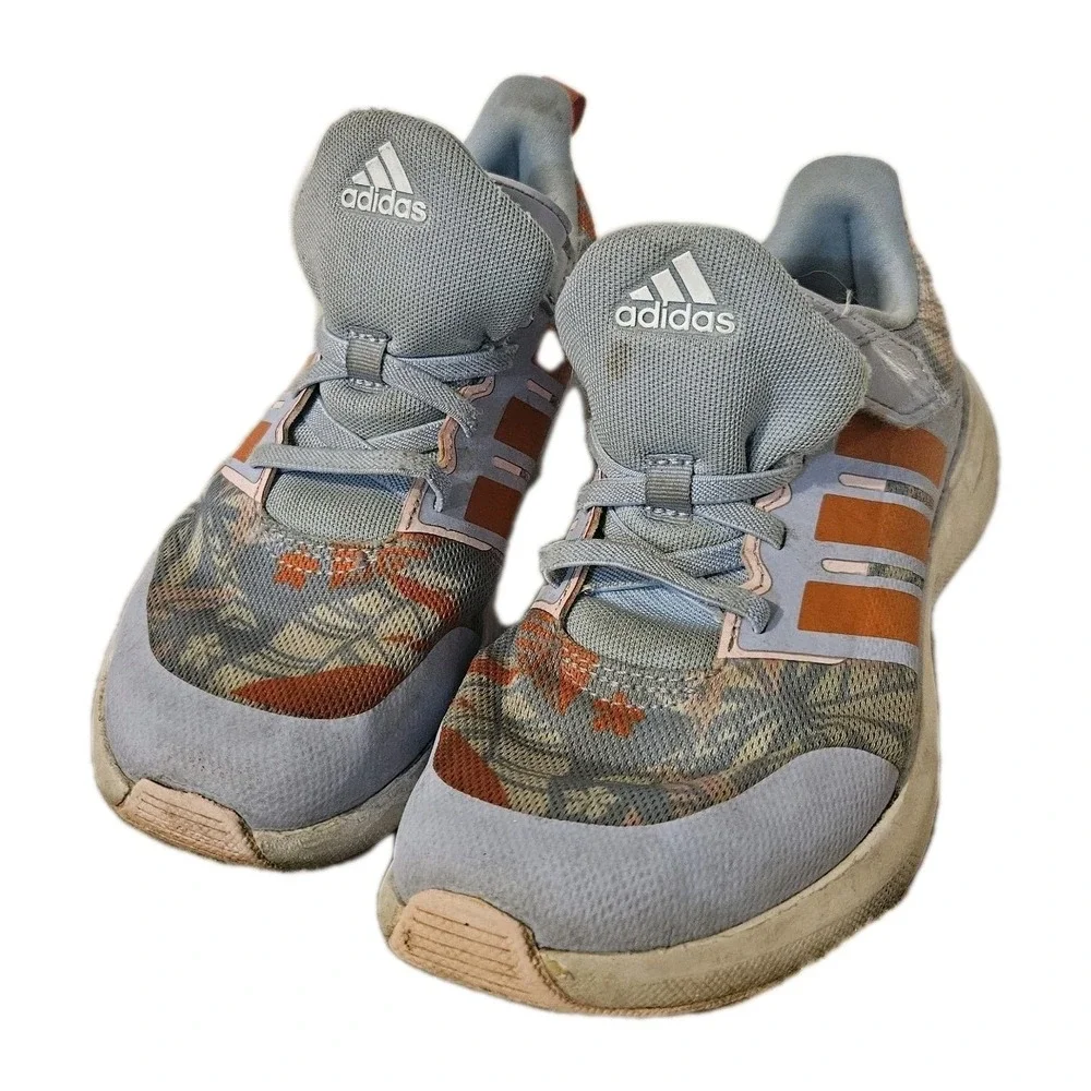 Adidas Cloudfoam Shoes Girls Size 3 US Moana Disney Athletic Sneakers‎